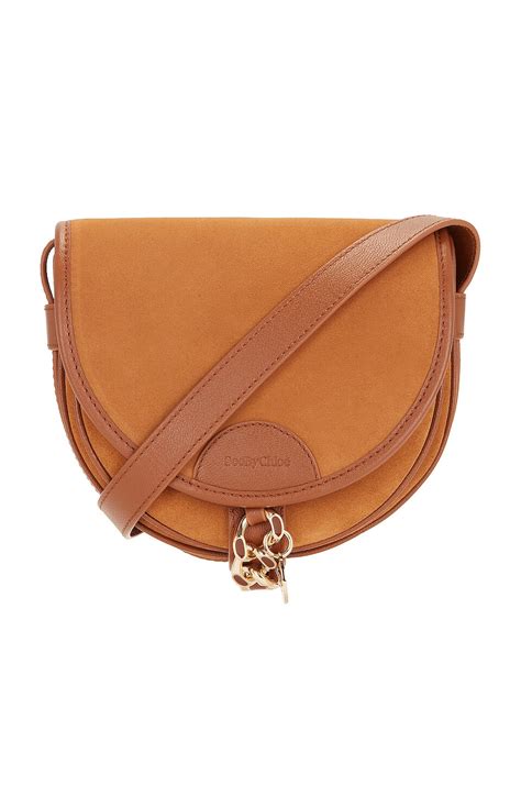 See By Chloe Mara Saddle Bag in Caramello 